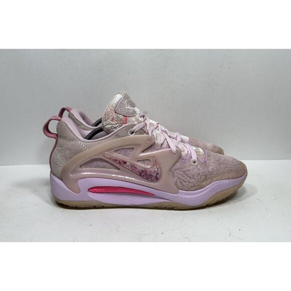 Nike KD 15 Aunt Pearl Men’s Size 11.5 Basketball Shoes DQ3852-600 Pink - Picture 1 of 9